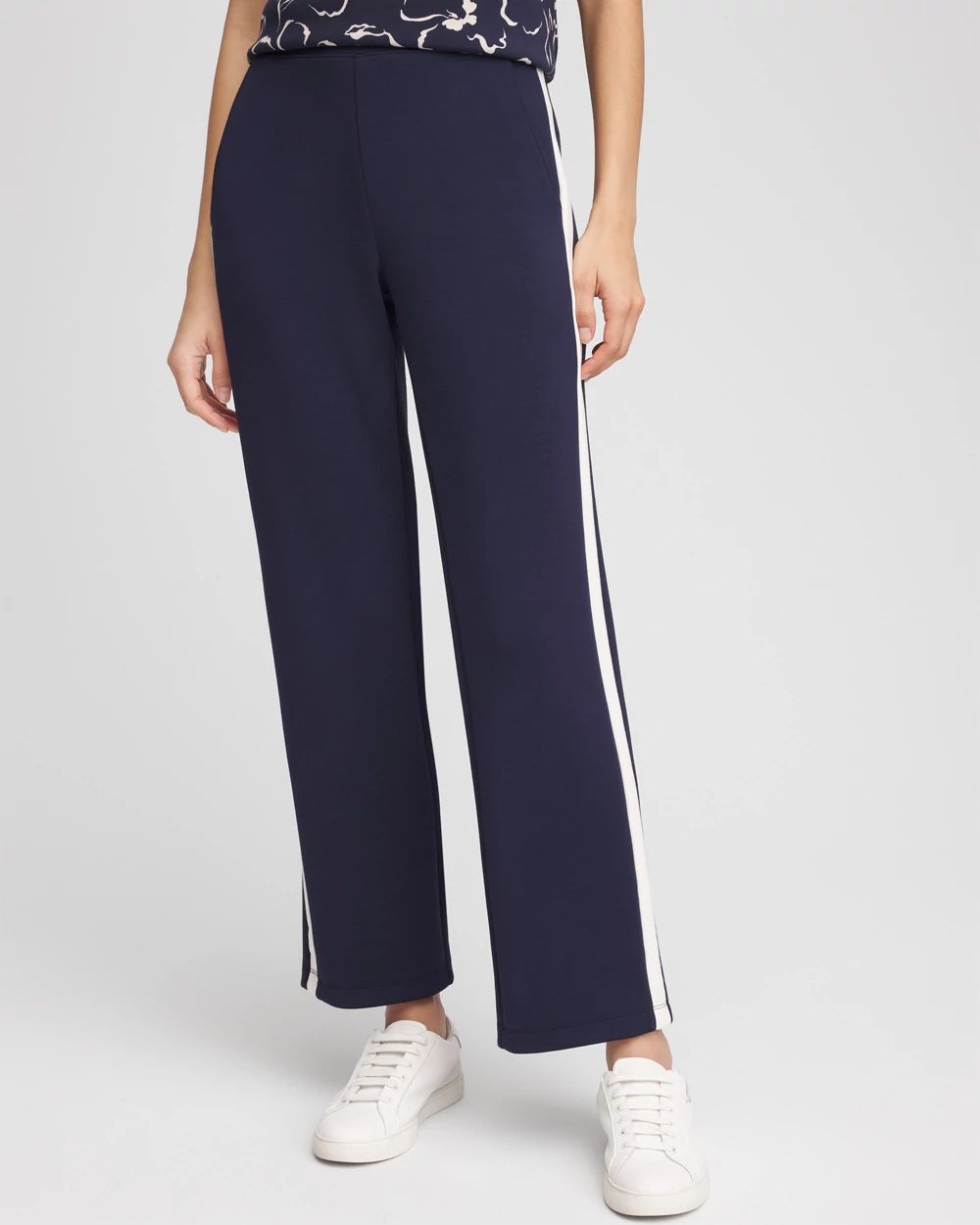 Zenergy® Striped Scuba Pants | Chico's